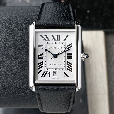 cartier tank must automatic.